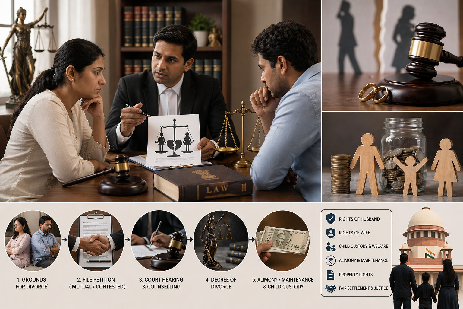 Divorce Process in India: Step-by-Step Legal Guide for Couples